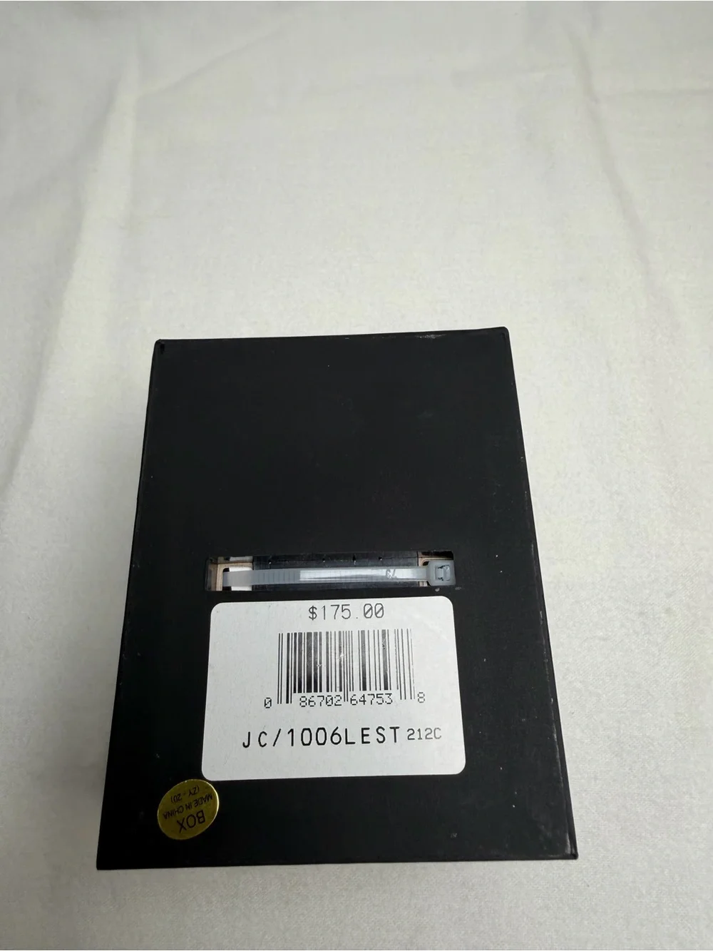 NIB Juicy Couture Black Label Swarovski Crystal Leopard Watch Charm Bracelet Set